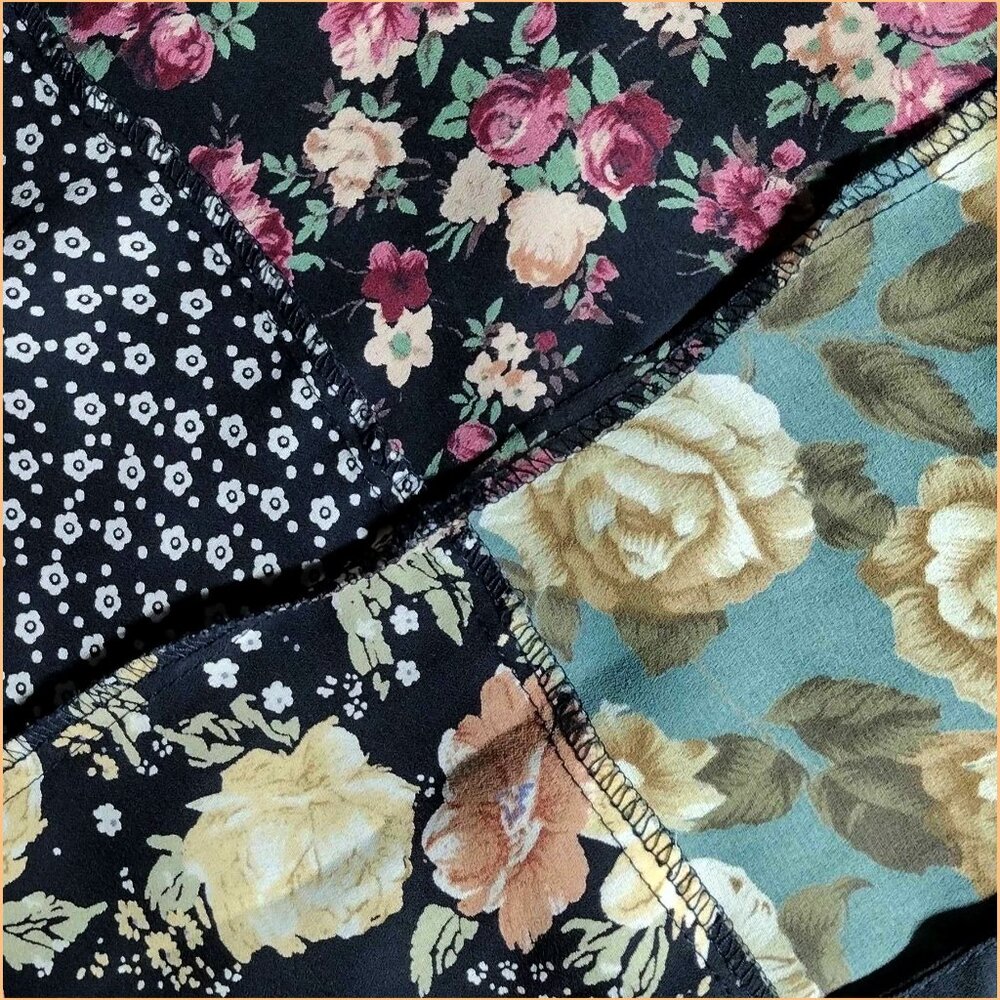 Xl - Express 5 Button Patchwork Vest - image 5